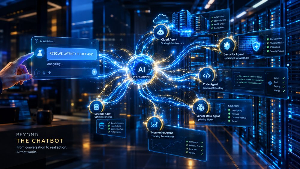 Beyond the Chatbot: How Agentic AI and Autonomous Workflows Are Redefining the IT Enterprise
